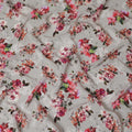 Floral Harmony Viscose Fabric - Digital Print, Elegant Design, Crafted in India, 110cm Wide-D18725 - Regal Fabrics