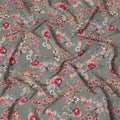 قماش فسكوز Cherry Blossom Whisper - طباعة رقمية أنيقة، صُنعت في الهند، بعرض 110 سم - D18727
