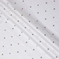 Regal Jacquard Cotton Shirting Fabric, 150 cm Width - White with Contrasting Embossed Patterns-D18736 Regal Fabrics
