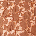 Peach Blossom Impressions Fransawi Chiffon Garbasaar Fabric, 140 cm Wide â€“ French Fransawien Luxury- Piece of 2.0 Mtrs-D18685 Regal Fabrics