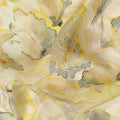 Golden Hues Floral Viscose Crepe Fabric - Elegant Printed Design, Crafted in India, 110cm Wide-D18717 Regal Fabrics