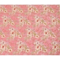 Pink Elegance Viscose Crepe Fabric - Delicate Floral Print with Sequin Details, 110cm Wide-D18721 Regal Fabrics