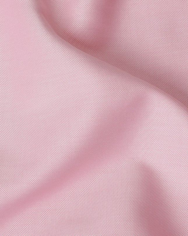 Premium Soft Pink Swiss 100% Cotton Shirting Fabric - Smooth Finish, 150cm Width-D18566
