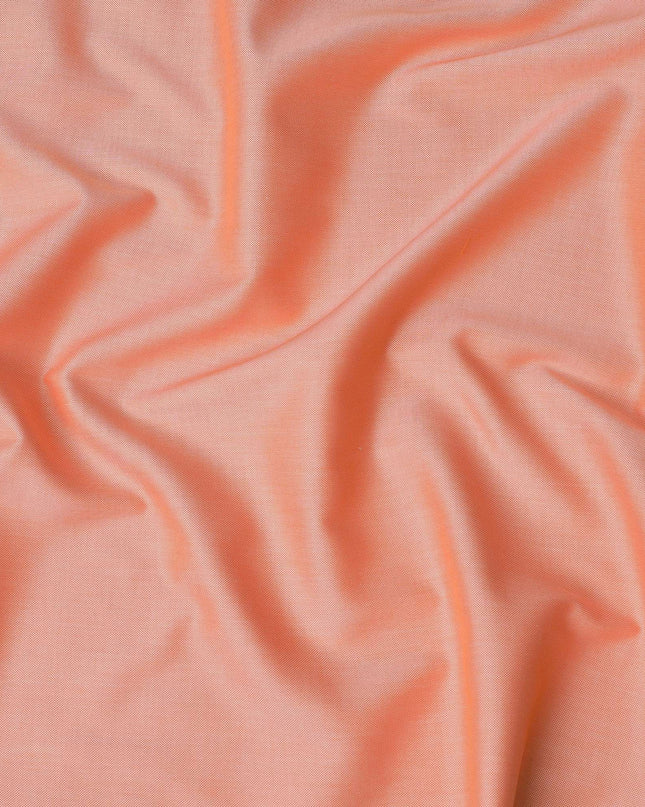 Elegant Coral Swiss 100% Cotton Shirting Fabric - Breathable Weave, 150cm Width-D18568