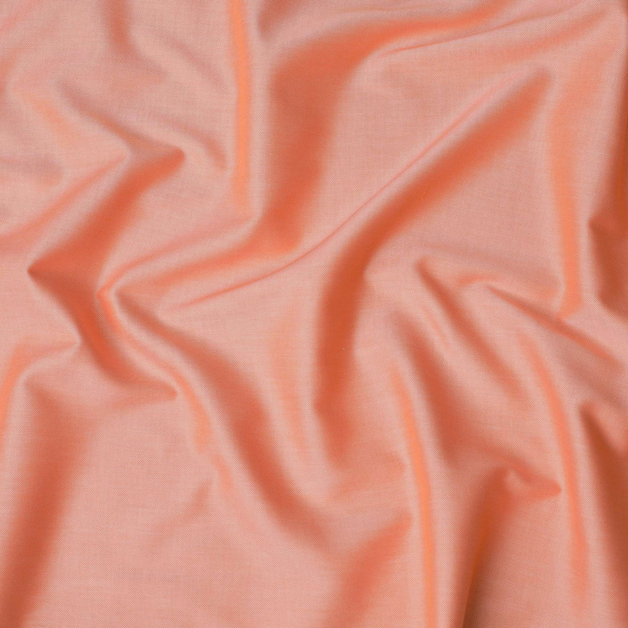 قماش قميص سويسري مرجاني أنيق 100% قطن - نسيج مسامي، عرض 150 سم -D18568