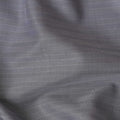 قماش القميص الأنيق باللون الرمادي الجرافيت المقلم 100% قطن - أناقة إيطالية، عرض 150 سم -D18576