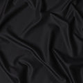 Luxurious Onyx Black 100% Cotton Shirting Fabric - Italian Premium Quality, 150cm Width"-D18580
