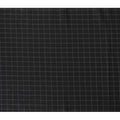 Luxurious Charcoal Grey Checkered Wool Blend Suiting Fabric - 150cm Width-D18582