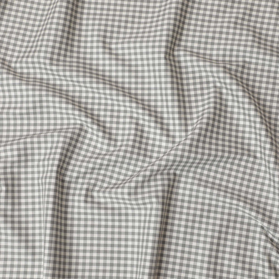 Classic Gingham Check 100% Cotton Shirting Fabric - Versatile 150cm Width-D18585