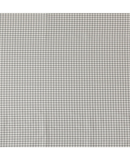 Classic Gingham Check 100% Cotton Shirting Fabric - Versatile 150cm Width-D18585