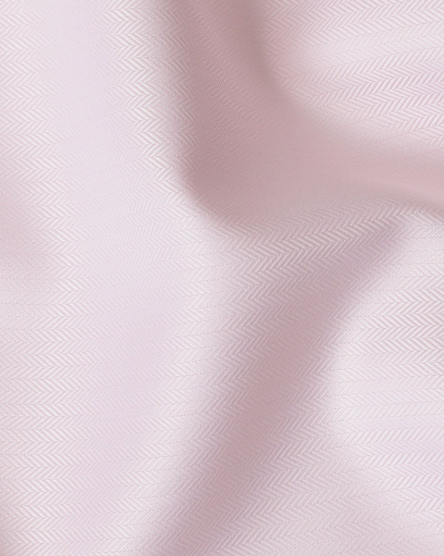 Elegant Swiss 100% Cotton Shirting Fabric, 150cm Width - Soft Pink, Premium Texture-D18879