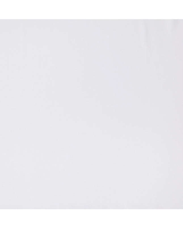 Luxurious Herringbone Swiss 100% Cotton Shirting Fabric - 150cm, Pristine White-D18880