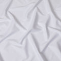 قماش ساتان قطن 100% سويسري أبيض نقي - عرض 150 سم، لمسة نهائية حريرية-D18891