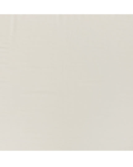 Off white Premium plain Super 140's blended wool suiting fabric-D17279
