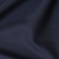 Navy blue Premium plain Super 140's blended wool suiting fabric-D17280