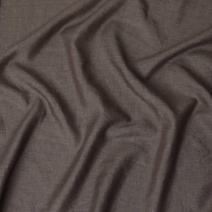 قماش الكتان الخالص الفاخر باللون البني 60Lea-D16273