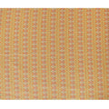 Mustard synthetic silk fabric with same tone embroidery having multicolor print and sequins in stripe design-D16422 Regal Fabrics
