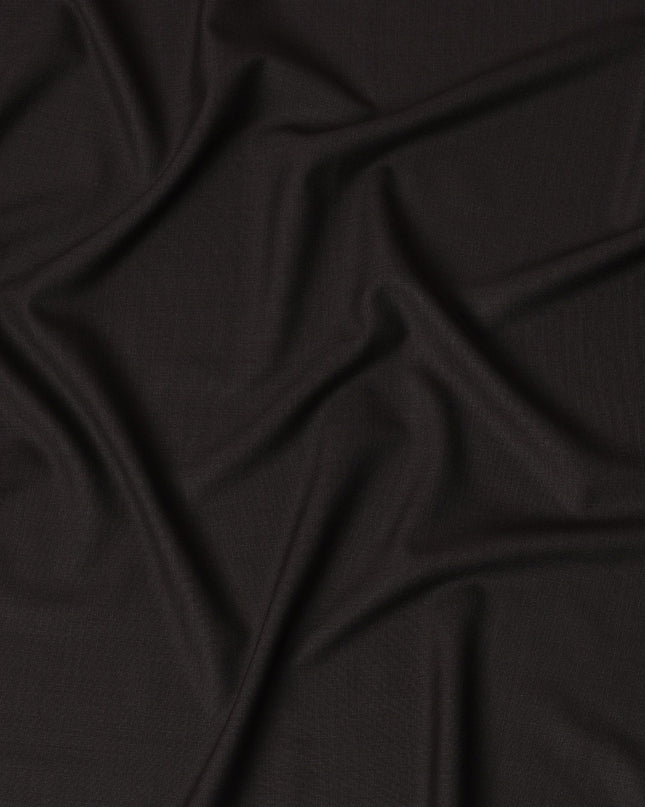 نسيج بني ممتاز من الصوف الإيطالي فائق النقاء 150 بتصميم ذاتي -D17282