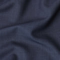 Light Denim blue Premium pure Super 150's Italian All wool Suiting fabric in self design-D17283
