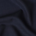 Navy blue Premium pure Super 150's Italian All wool Suiting fabric in self design-D17285 Regal Fabrics