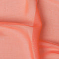 Light peach to peach synthetic chiffon fabric with same tone metallic in ombre design-D17306 (2.15 mtrs) Regal Fabrics