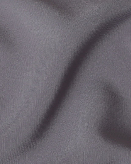 قماش كريب بالزبدة الاصطناعية باللون الرمادي العملة-D17308 (2.75 متر)