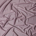 Onion purple plain synthetic crepe fabric with shimmer-D17312 (3 mtrs)