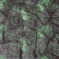 Multicolor printed cotton voile fabric with same tone clip cord in abstract design-D17329 (1.7 mtrs)