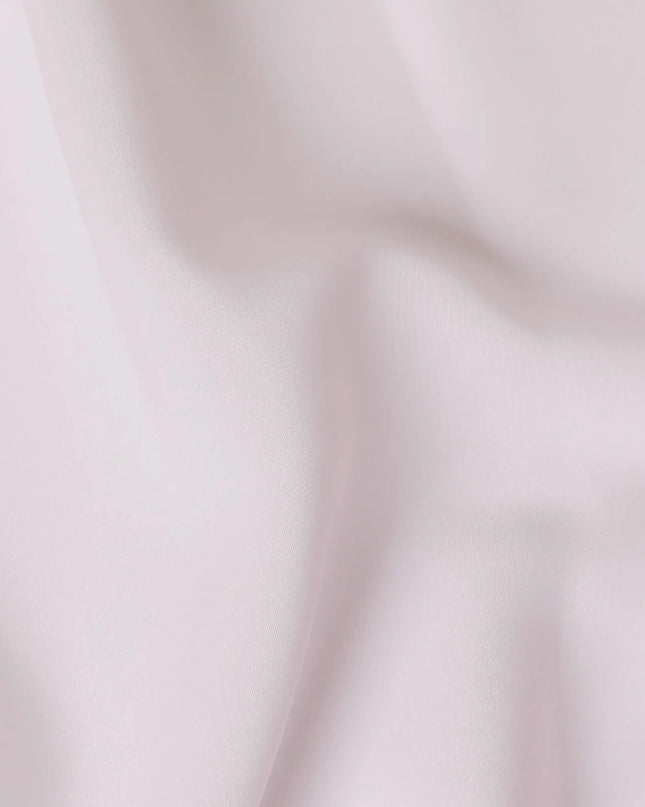 Pale pink plain synthetic butter crepe fabric-D17333 (2.4 mtrs) Regal Fabrics