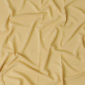 Light gold plain synthetic crepe fabric-D17351 (1.75 mtrs)
