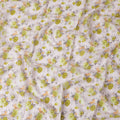 Pale pink cotton lawn fabric with multicolor print in floral design-D17370 (1.6 mtrs)