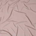 Pale brown plain synthetic georgette fabric-D17399 (3.25 mtrs)