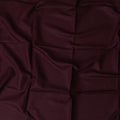 Wine purple plain blended cotton fabric-D17417 (1.6 mtrs)