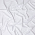 Off white plain blended cotton fabric-D17418 (1.6 mtrs)