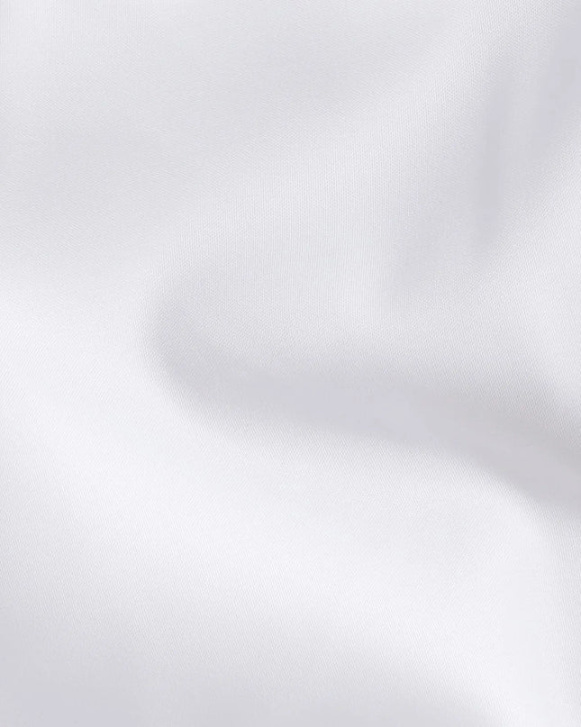 Off white plain blended cotton fabric-D17418 (1.6 mtrs) Regal Fabrics