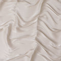 Light beige Plain poly silk fabric with shimmer-D17423 (1.7 mtrs)