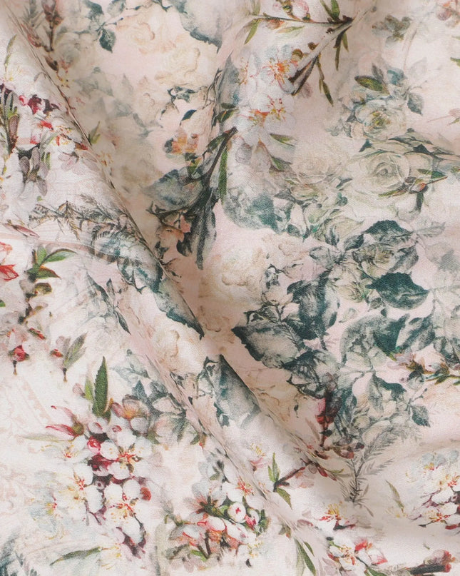 Ethereal Floral Whisper Cotton Lawn Fabric - Subtle Print, 110cm Wide, Shop Online-D18006 Regal Fabrics