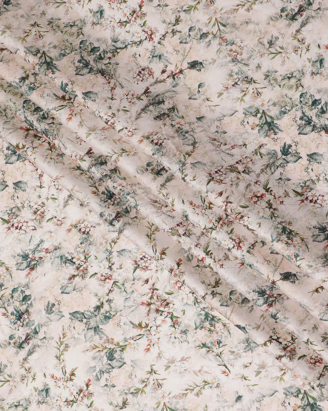 Ethereal Floral Whisper Cotton Lawn Fabric - Subtle Print, 110cm Wide, Shop Online-D18006 Regal Fabrics