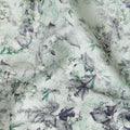 Sage Garden Floral Cotton Lawn Fabric - Serene Print, 110cm Wide, Purchase Online-D18007
