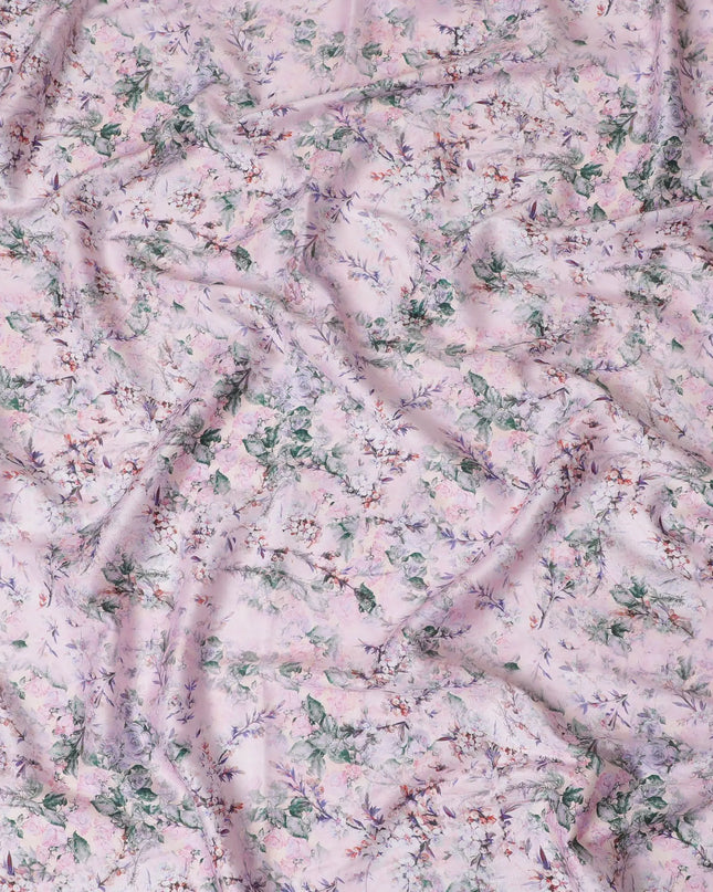 Whispering Lilac Floral Cotton Lawn Fabric - Delicate Print, 110cm Wide, Buy Online-D18008 Regal Fabrics