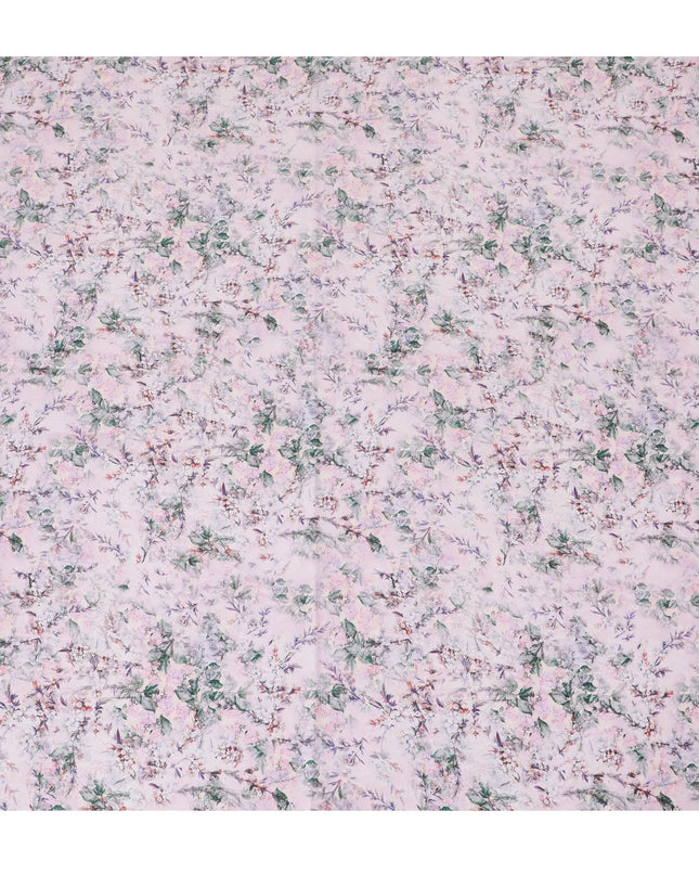 Whispering Lilac Floral Cotton Lawn Fabric - Delicate Print, 110cm Wide, Buy Online-D18008 Regal Fabrics