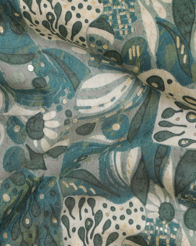 نسيج فيسكوز من Aquatic Fantasy - عرض 110 سم، تصميم غريب مستوحى من البحر، اشتر عبر الإنترنت بواسطة Meter-D18023