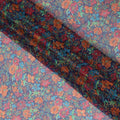 Bohemian Rhapsody Silk Chiffon Fabric - Vivid Floral Print, 110cm Wide - Buy Online for Creative Couture-D18175