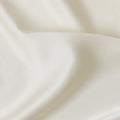Elegant Ivory Crepe Satin Fabric from Japan - 140cm Wide - Silky Smooth Texture -D18264
