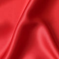 Crimson Cascade Pure Silk Satin Fabric, 110cm Wide - Buy Online-D18361