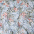 Enchanted Garden Silk Chiffon Jacquard Fabric, 110cm Wide - Buy Online-D18374