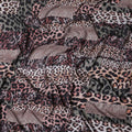 Wild Safari Mixed Animal Print Synthetic Satin Fabric - 110cm Wide-D18557