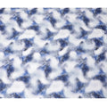 Arctic Swirl Abstract Synthetic Satin Fabric - 110cm Wide-D18558 Regal Fabrics