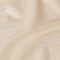 Light gold premium pure chiffon fabric with metallic lurex in stripe design-D15685