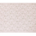 قماش جورجيت صناعي بلون السلمون الخوخي الفاتح بنفس اللون والتطريز الذهبي بتصميم الأزهار-D15821